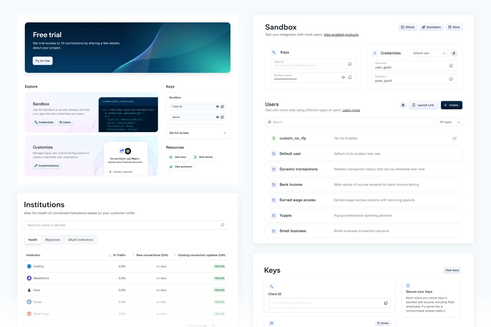 Shipped surfaces across the platform sharing one consistent visual language after the refresh